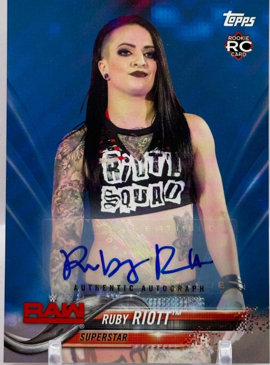 Ruby Riott [Blue Autograph] #167