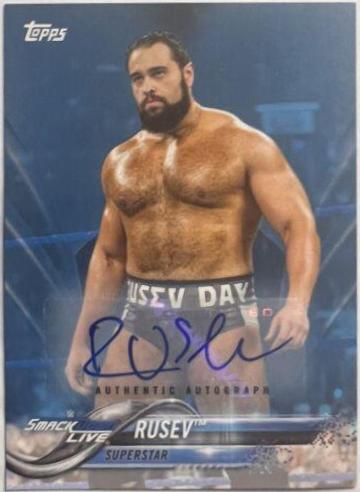 Rusev [Blue Autograph] #168