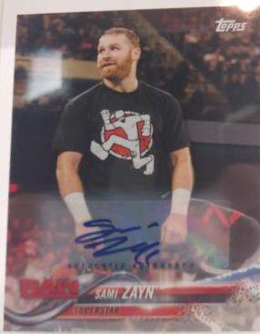 Sami Zayn [Autograph] #169