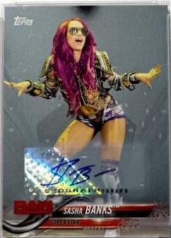 Sasha Banks [Silver Autograph] #171