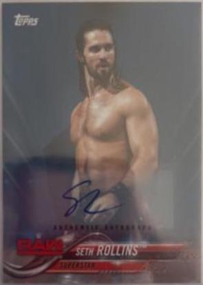 Seth Rollins [Blue Autograph] #174