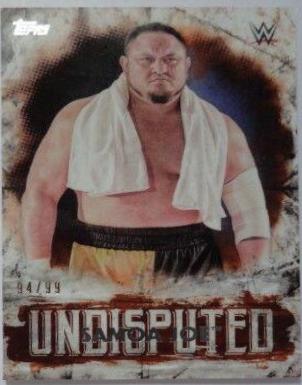 Samoa Joe [Orange] #37