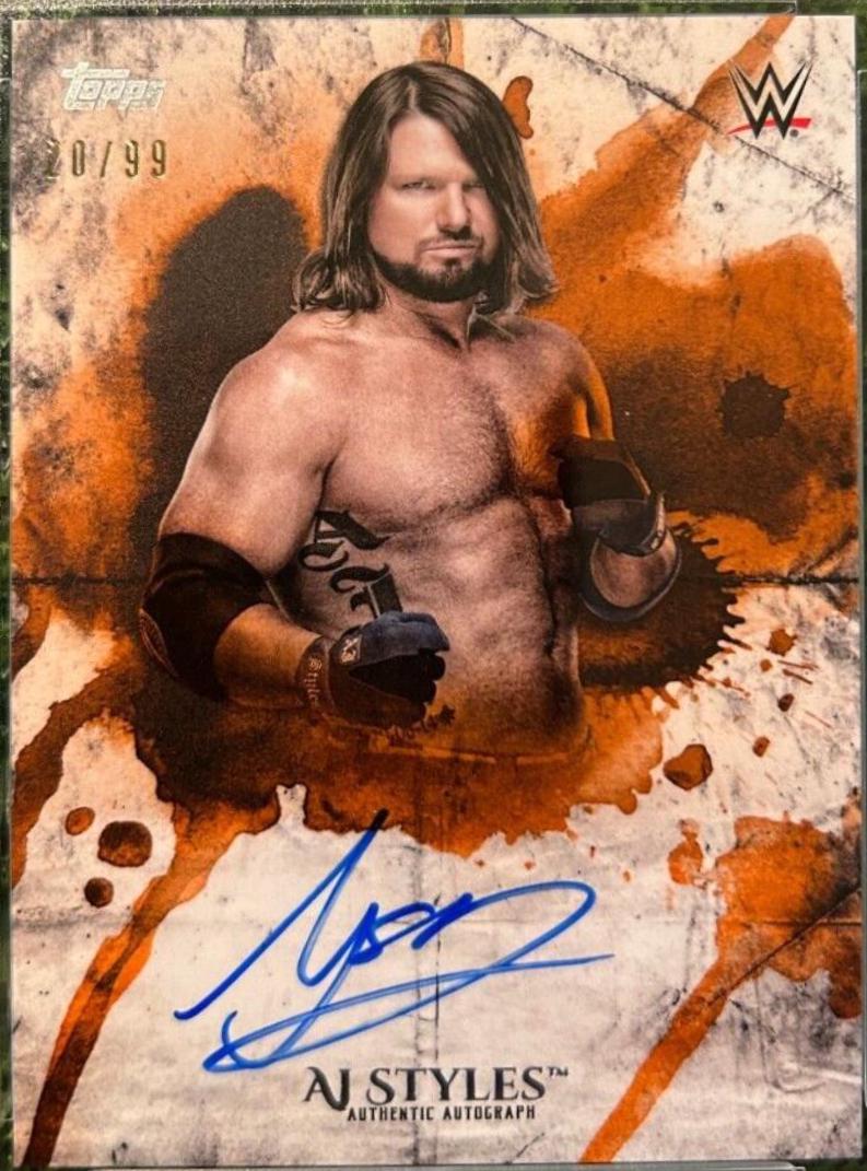 AJ Styles [Orange] #UA-AJ