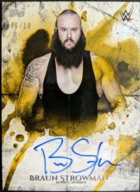 Braun Strowman [Gold] #UA-BRS