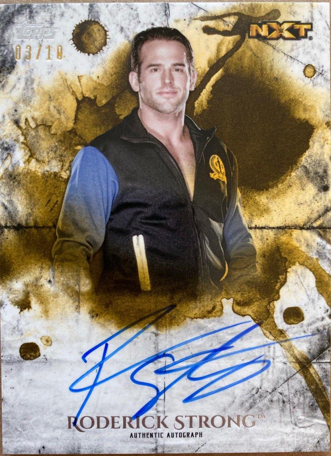 Roderick Strong [Gold] #UA-RS