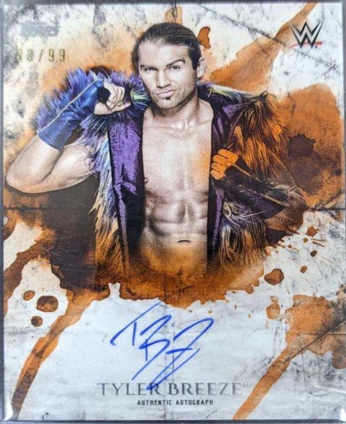 Tyler Breeze [Orange] #UA-TB