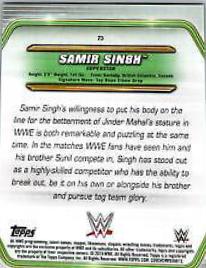 Samir Singh [Blue] #73