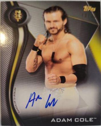 Adam Cole [Gold] #A-AC