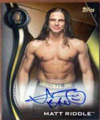 Matt Riddle [Bronze] #A-BRO