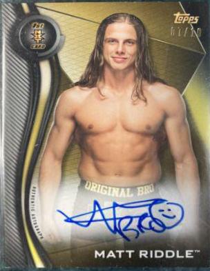 Matt Riddle [Gold] #A-BRO