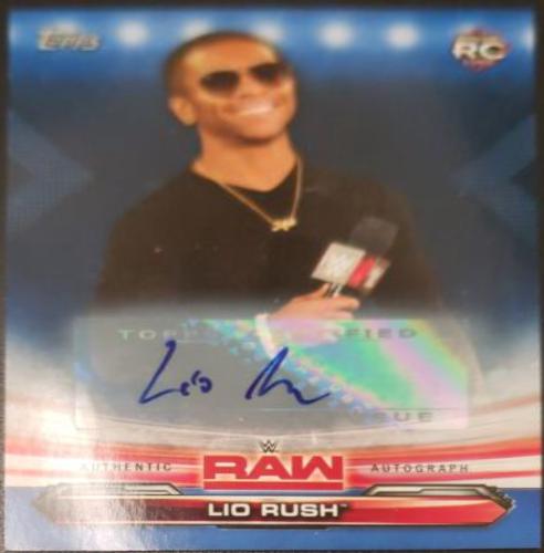 Lio Rush [Autograph Blue] #46