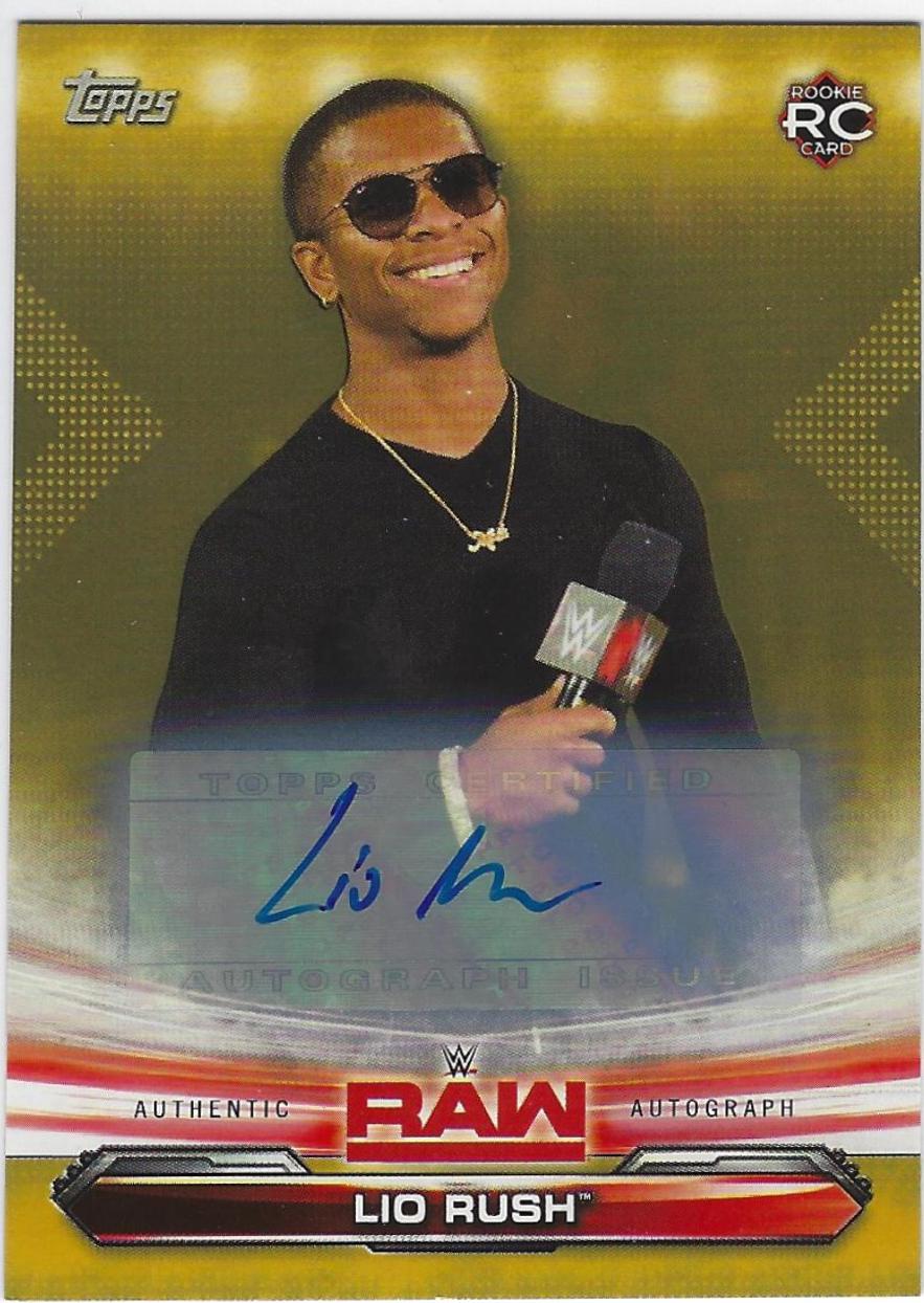 Lio Rush [Autograph Gold] #46