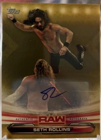 Seth Rollins [Autograph Gold] #68