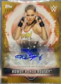 Ronda Rousey [Gold] #A-RRR