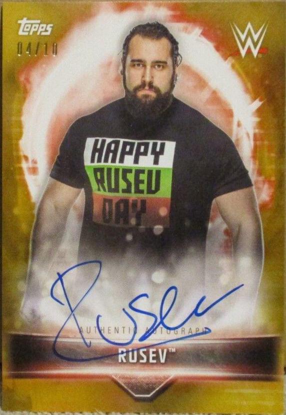 Rusev [Gold] #A-RD