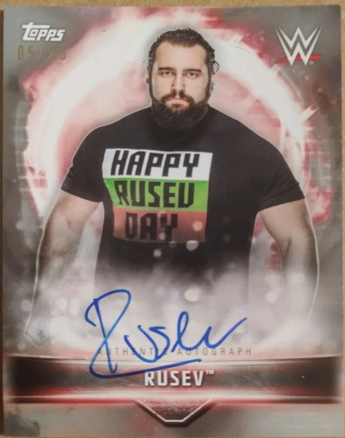 Rusev [Silver] #A-RD
