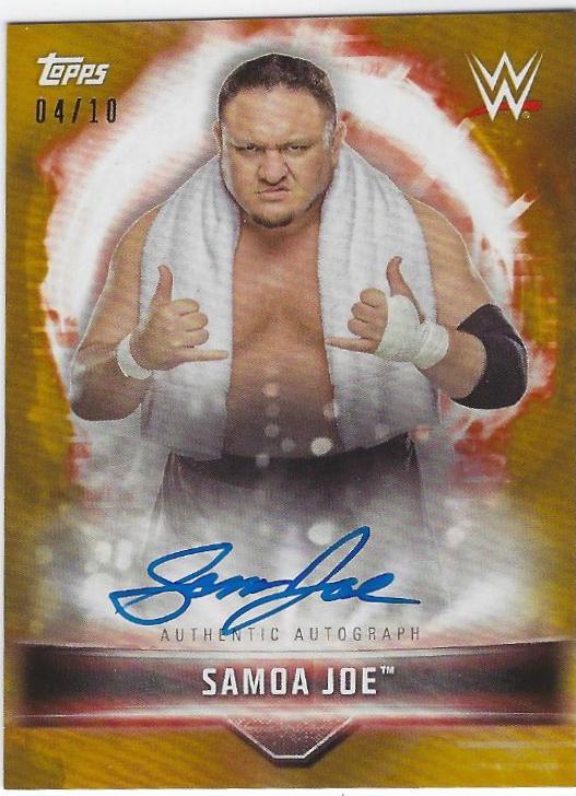 Samoa Joe [Gold] #A-SJ
