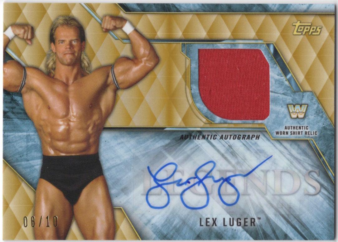 Lex Luger [Gold Autograph] #AR-LL
