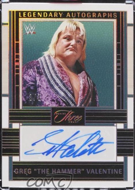 Greg The Hammer Valentine [Holo Gold FOTL] #LA-GHV