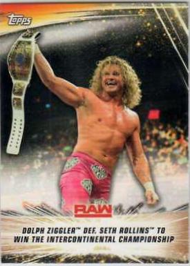 Dolph Ziggler def. Seth Rollins to Win the Intercontinental Championship #76
