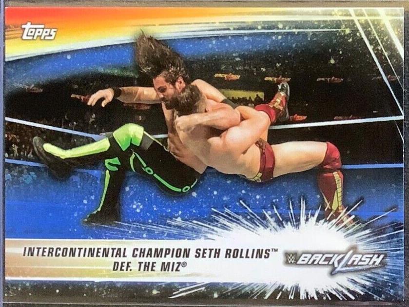 Intercontinental Champion Seth Rollins def. The Miz [Blue] #61