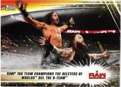 Raw Tag Team Champions The Deleters of Worlds def. The B Team [Silver] #65