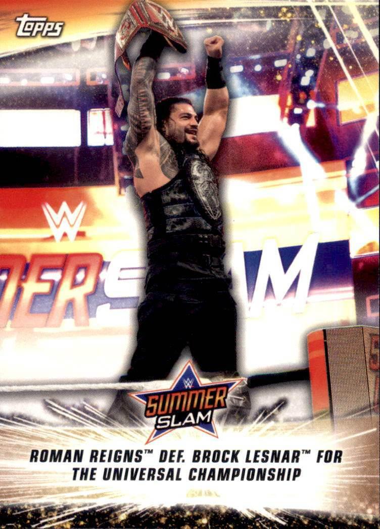 Roman Reigns def. Brock Lesnar for the Universal Championship #100