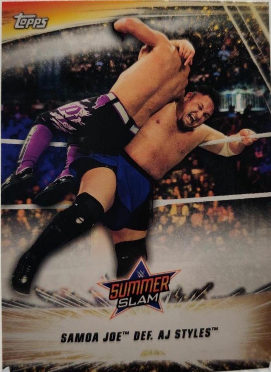 Samoa Joe def. AJ Styles #96