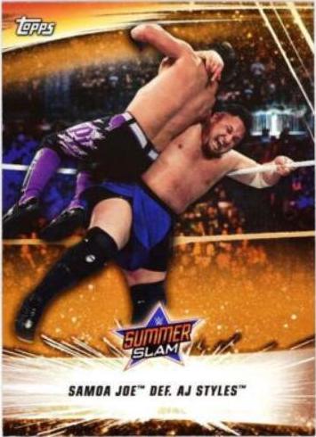 Samoa Joe def. AJ Styles [Bronze] #96