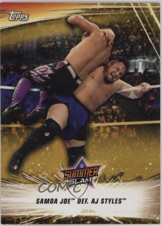 Samoa Joe def. AJ Styles [Gold] #96