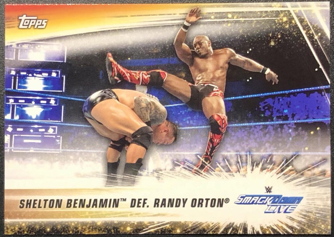 Shelton Benjamin def. Randy Orton #52