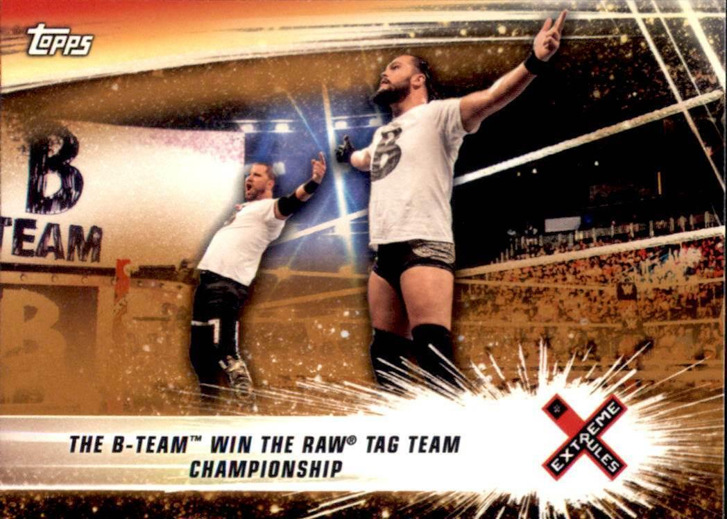 The B Team Win the Raw Tag Team Championship [Bronze] #80
