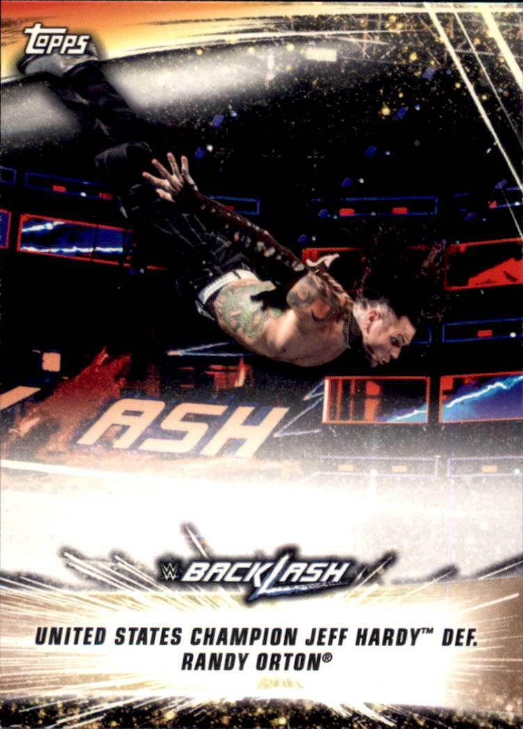 United States Champion Jeff Hardy def. Randy Orton #62