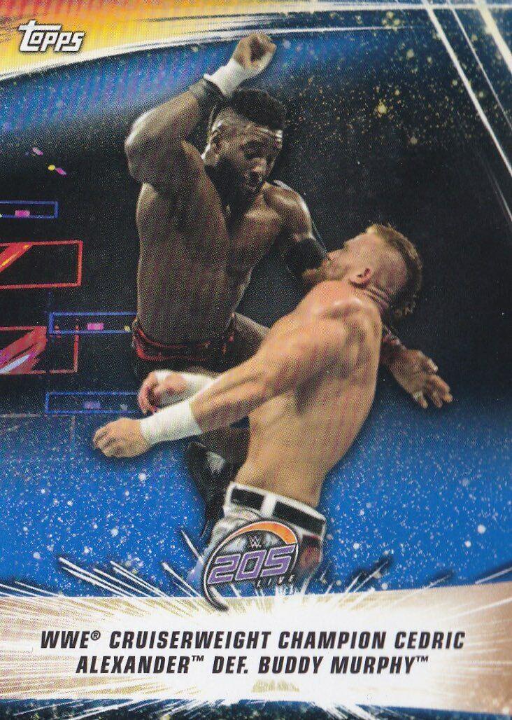 WWE Cruiserweight Champion Cedric Alexander def. Buddy Murphy [Blue] #69