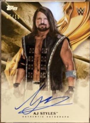 AJ Styles [Gold] #A-AS