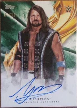 AJ Styles [Green] #A-AS