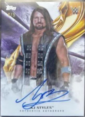 AJ Styles [Purple] #A-AS