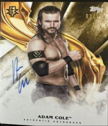 Adam Cole [Gold] #A-AC