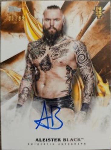 Aleister Black [Orange] #A-AL