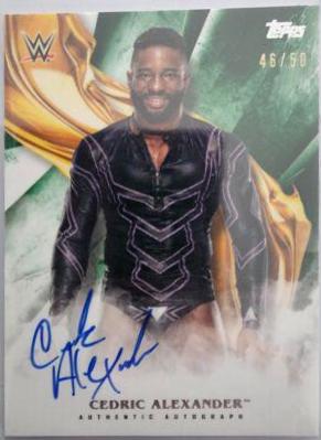 Cedric Alexander [Blue] #A-CA
