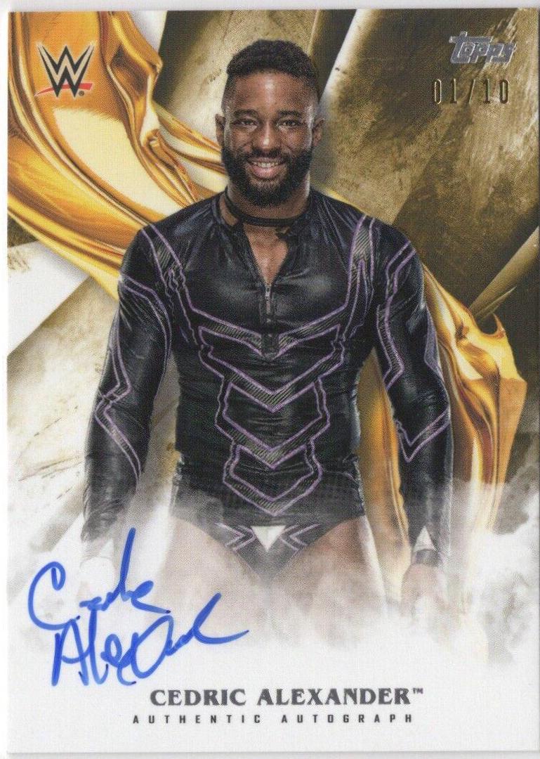 Cedric Alexander [Gold] #A-CA