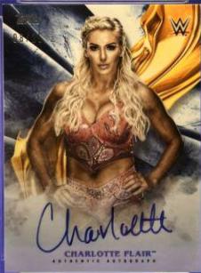 Charlotte Flair [Blue] #A-CF