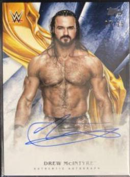 Drew McIntyre [Blue] #A-DM