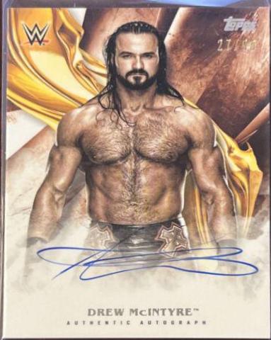 Drew McIntyre [Orange] #A-DM