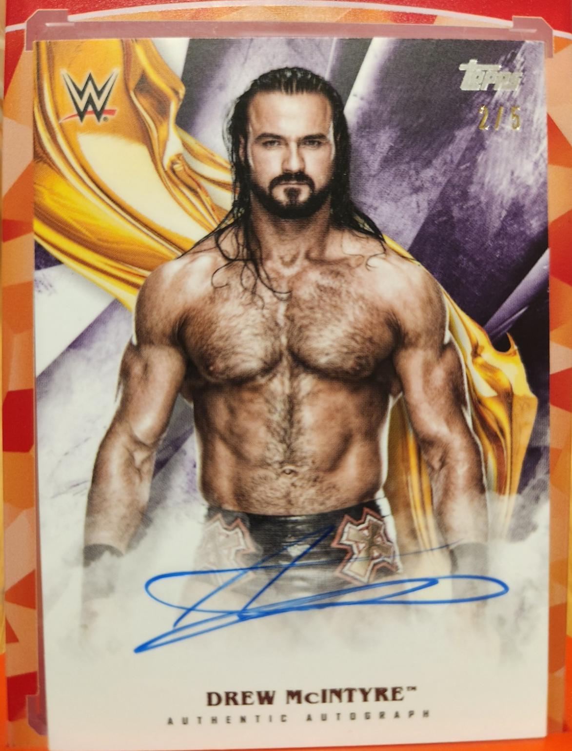 Drew McIntyre [Purple] #A-DM