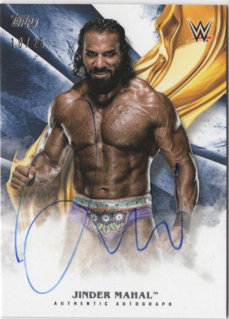 Jinder Mahal [Blue] #A-JM