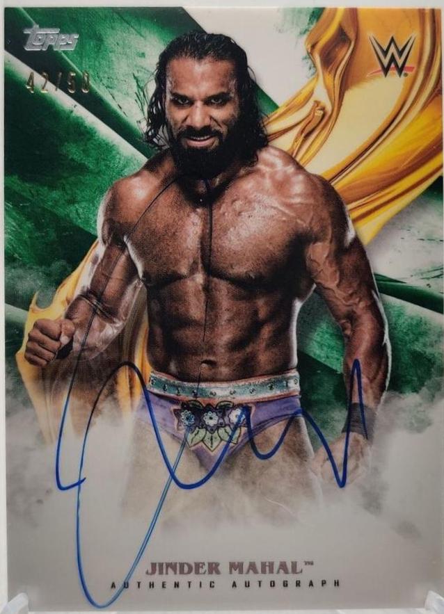 Jinder Mahal [Green] #A-JM