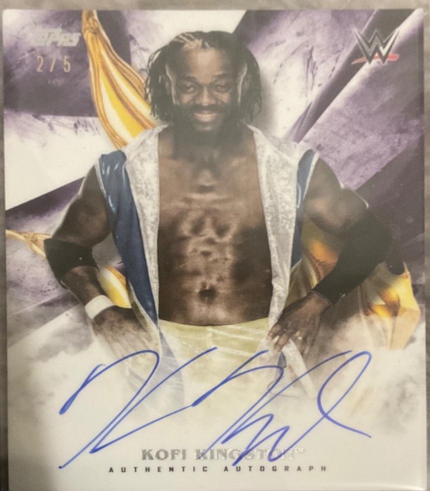 Kofi Kingston [Purple] #A-KK