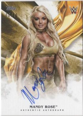 Mandy Rose [Gold] #A-MR