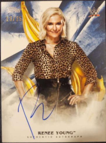 Renee Young [Blue] #A-RY